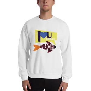 Bengali Unisex Heavy Blend Crewneck Sweatshirt - I love you so much