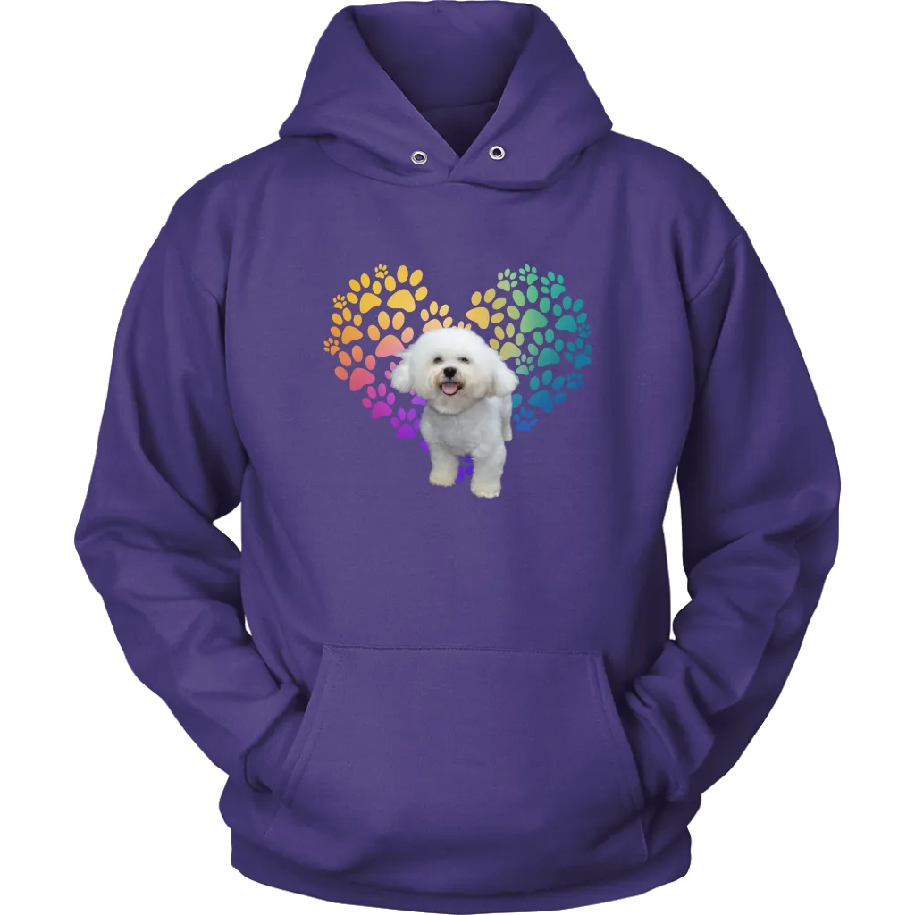 Bichon Heart Sweatshirts