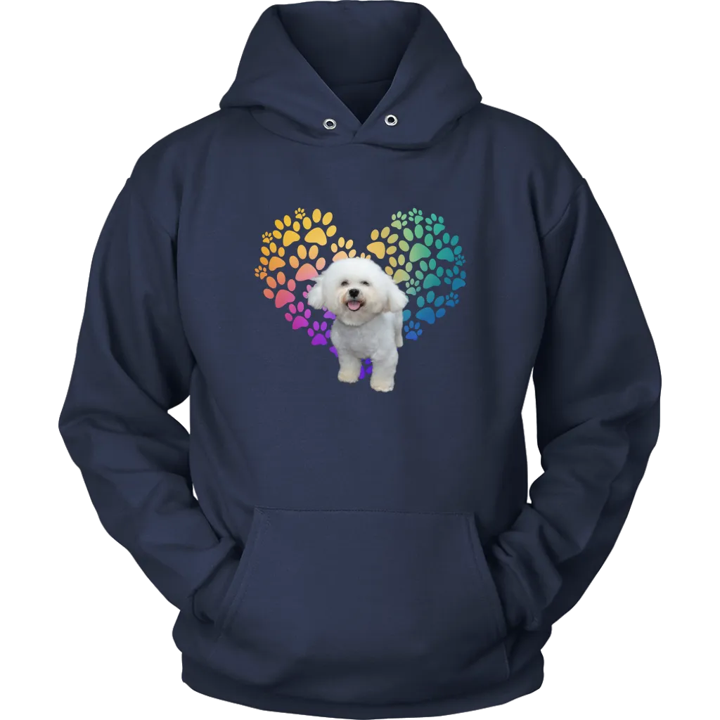 Bichon Heart Sweatshirts