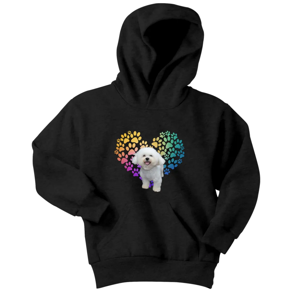Bichon Heart Sweatshirts