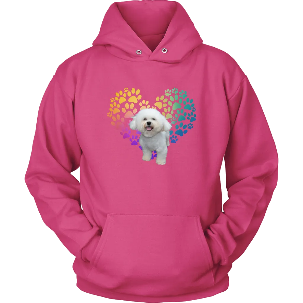 Bichon Heart Sweatshirts