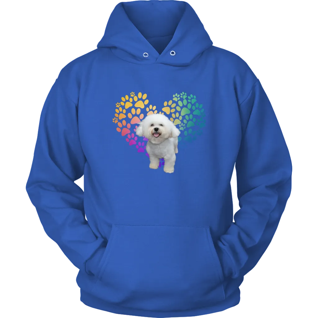 Bichon Heart Sweatshirts