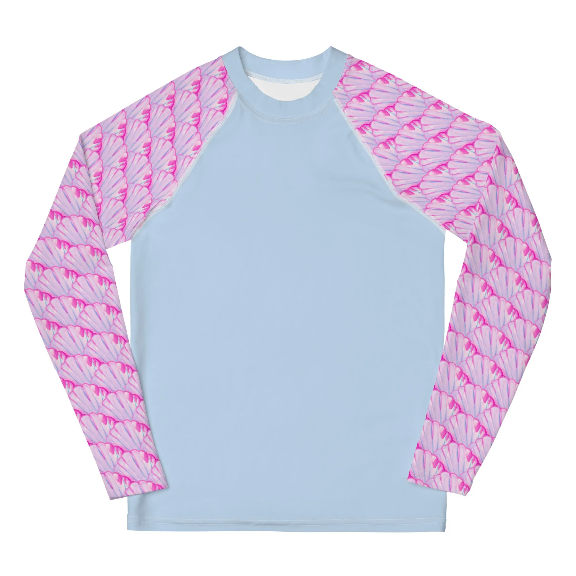 Big Shell Youth Rash Guard Size 8-20