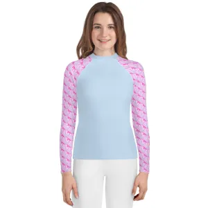 Big Shell Youth Rash Guard Size 8-20