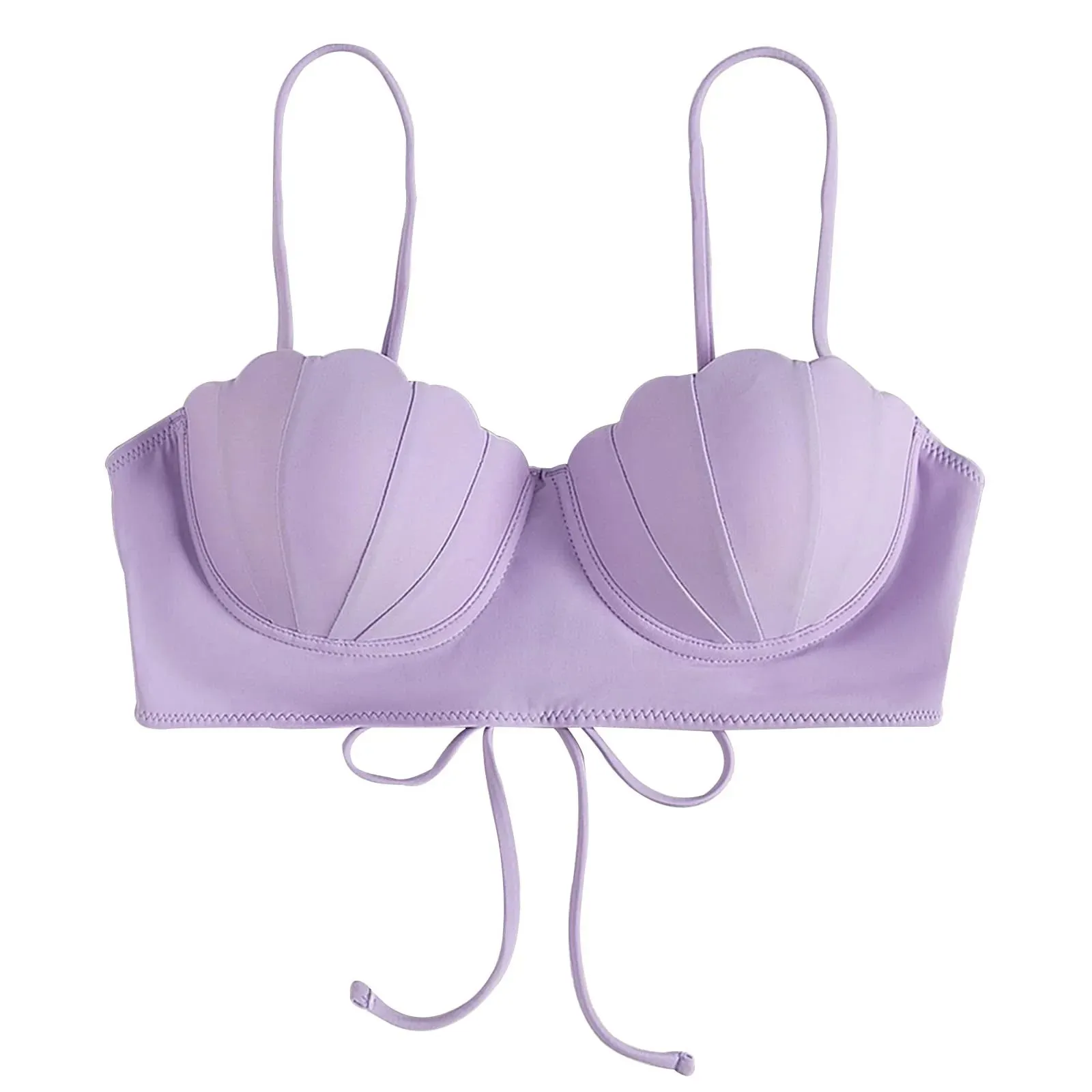Bikini Women Strappy Seashell Bikini Top