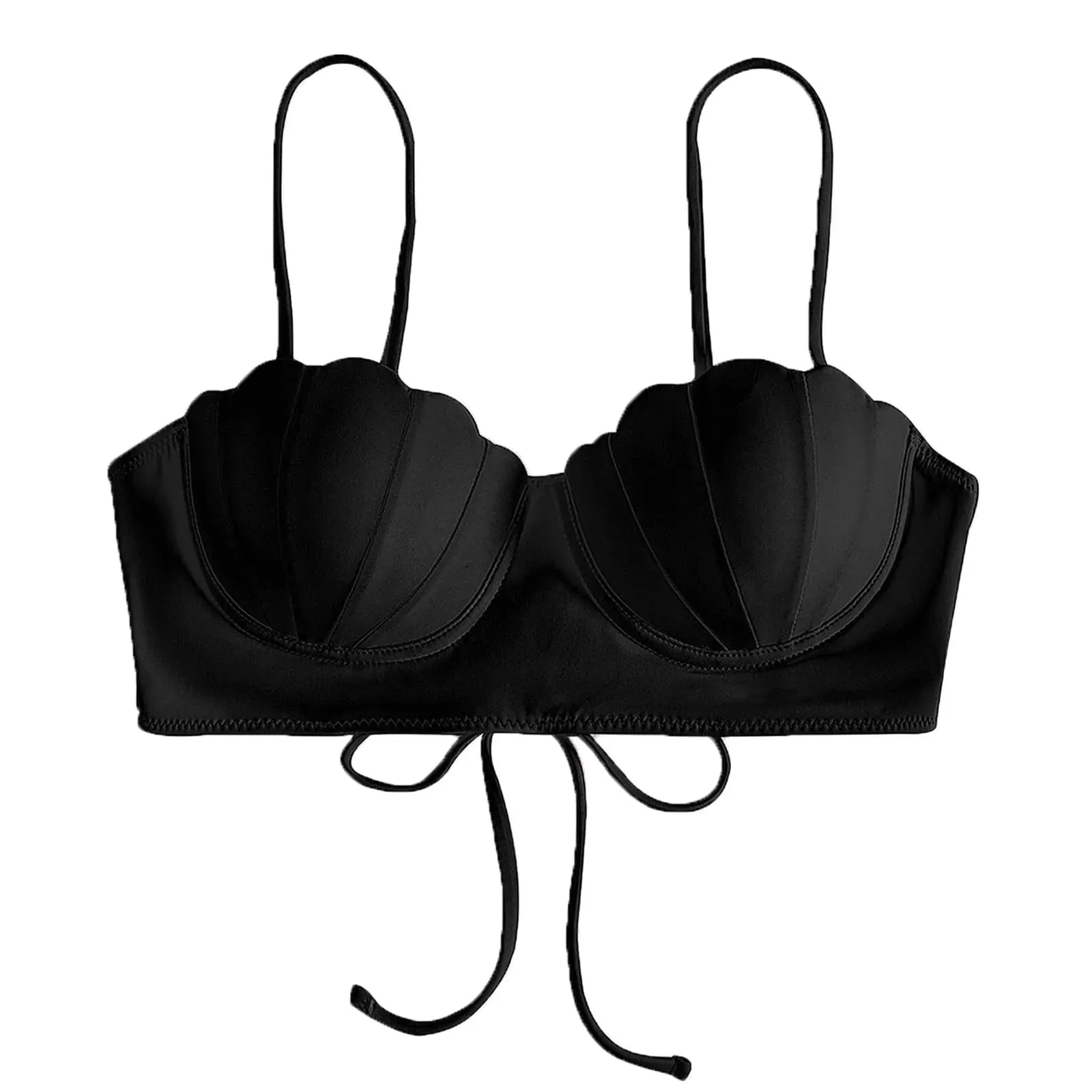 Bikini Women Strappy Seashell Bikini Top