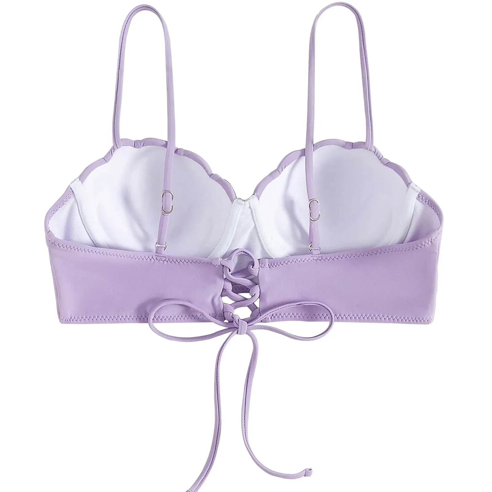 Bikini Women Strappy Seashell Bikini Top