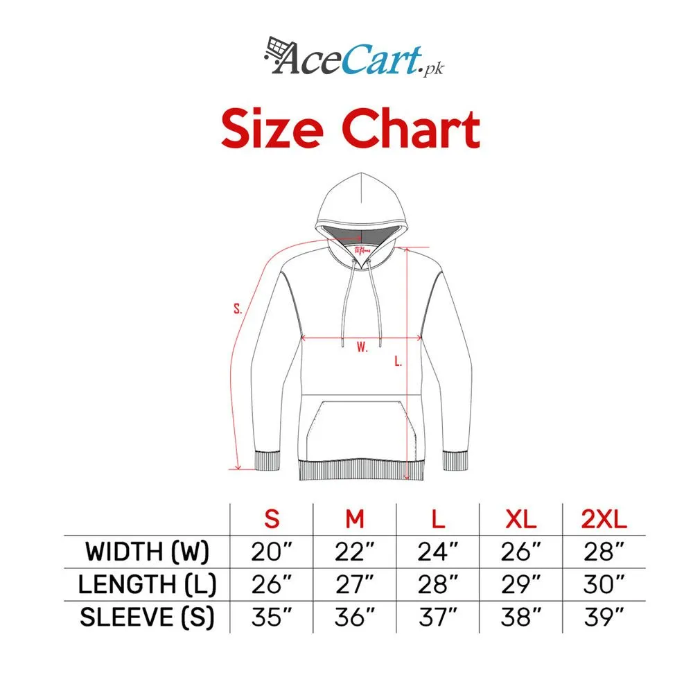 Black Cotton Hoodie Smile Face  Fit Sweatshirt For Mens