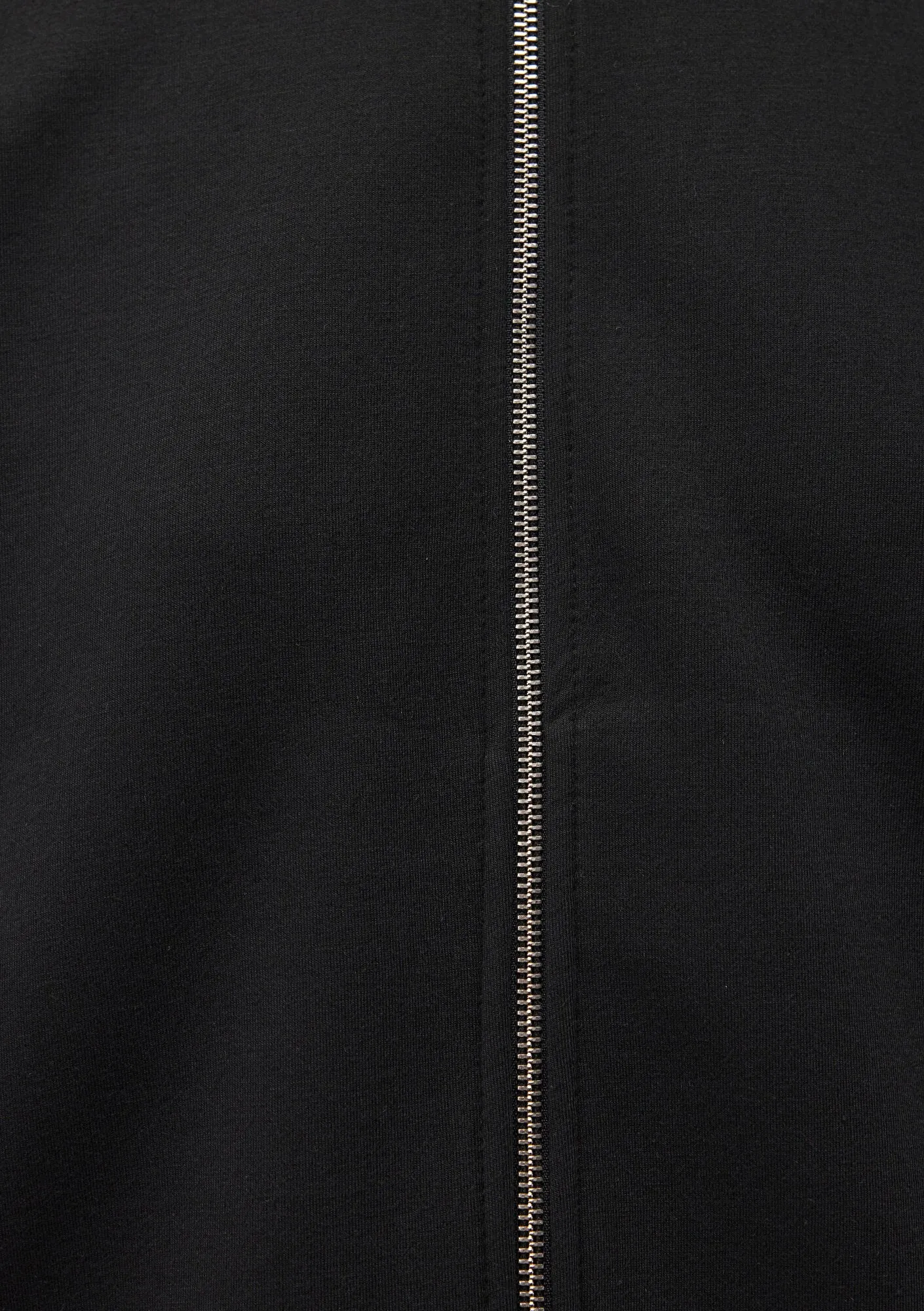 Black Zip Up Sweatshirt