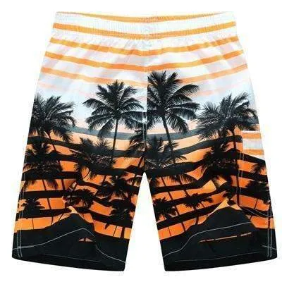 Board Shorts Men Casual Print Mens Hawaiian bermuda Boardshorts Beach Brand Clothing Short Homme Big Plus Size 5XL 6XL 2017