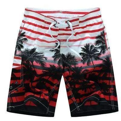 Board Shorts Men Casual Print Mens Hawaiian bermuda Boardshorts Beach Brand Clothing Short Homme Big Plus Size 5XL 6XL 2017