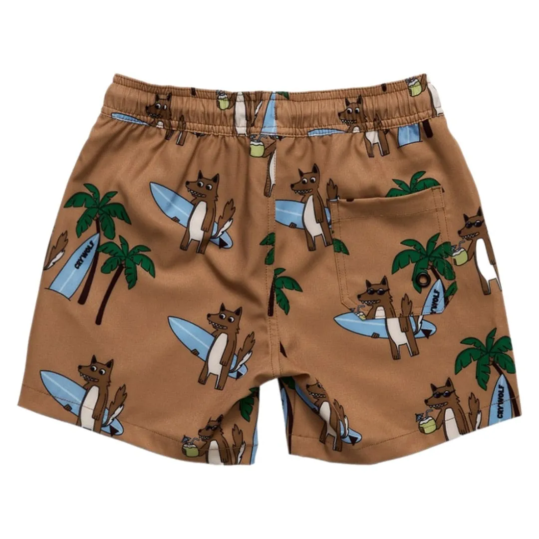 Board Shorts - Surf'n Mr Wolf