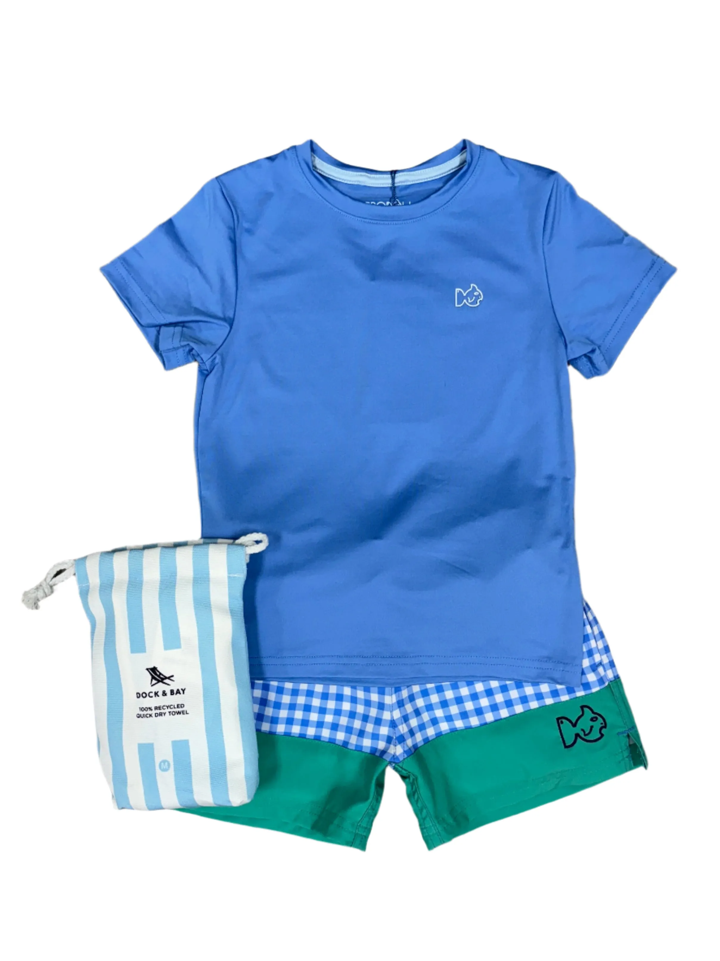 Boogie Board Swim Trunks - Marina Blue Colorblock