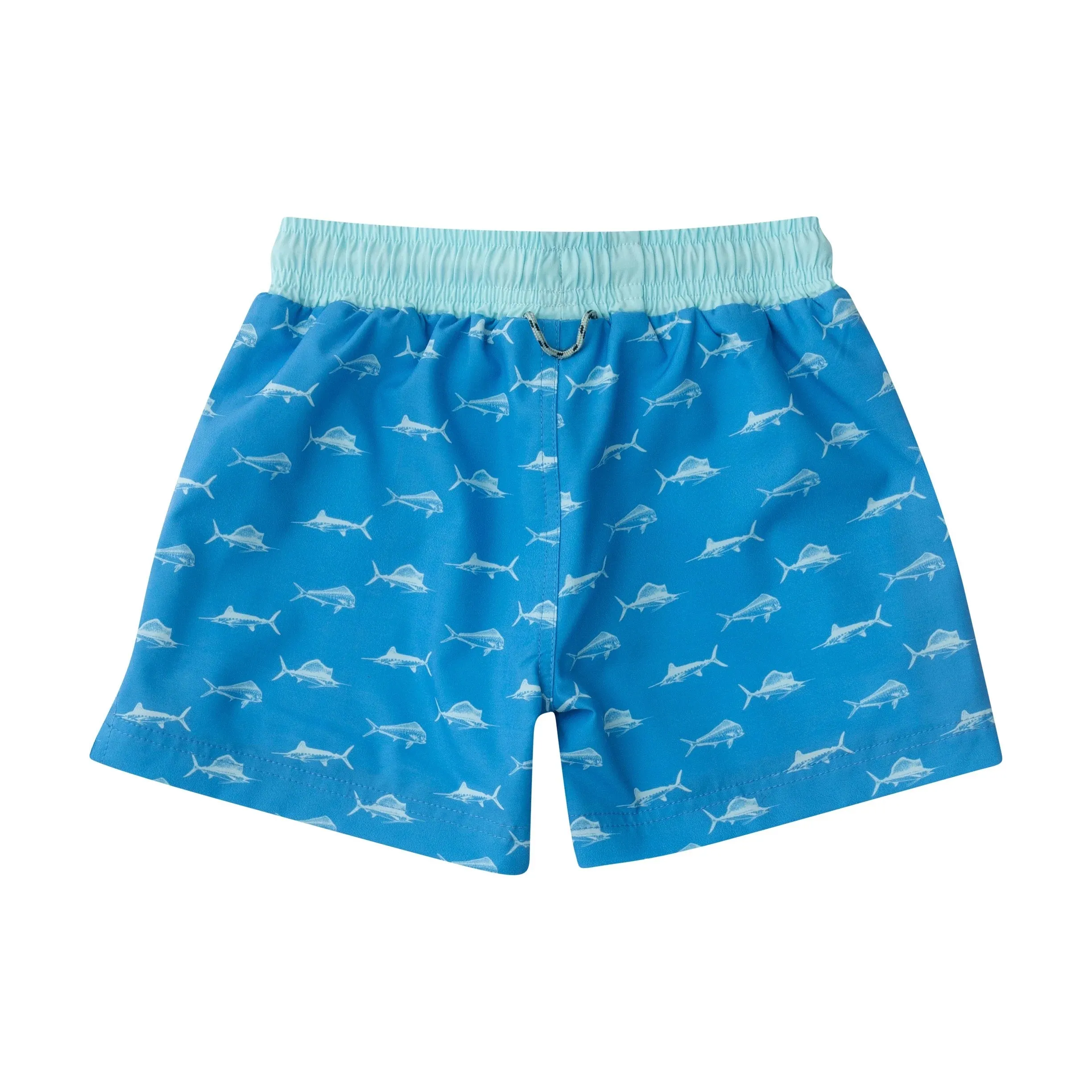 BOOGIE BOARD SWIM TRUNKS - MARINA FISH PRINT