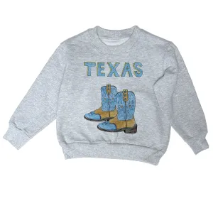 Boots Texas - Heavy Fleece sweatshirt grey