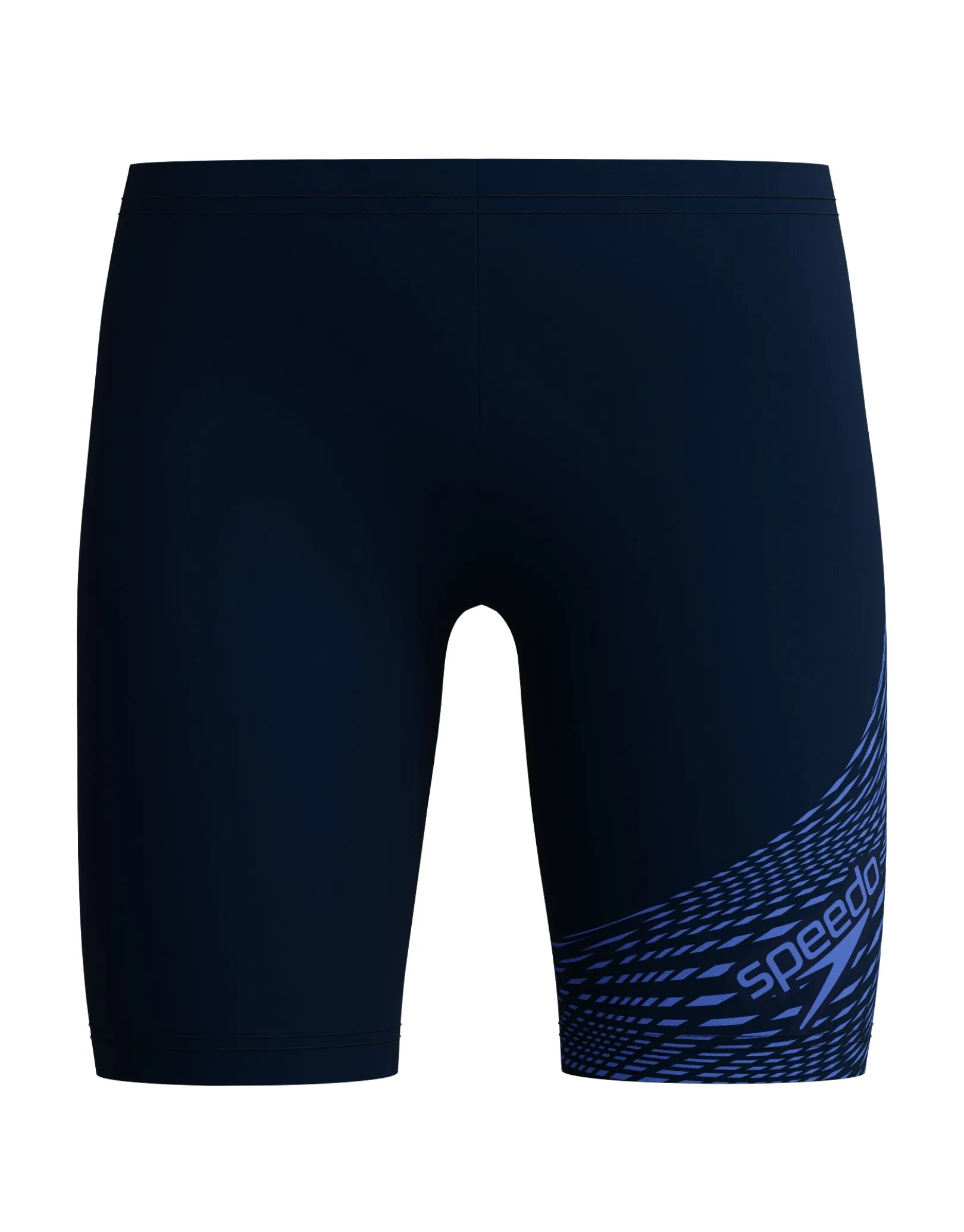 Boys Medley Logo Swim Jammer - Navy/Blue