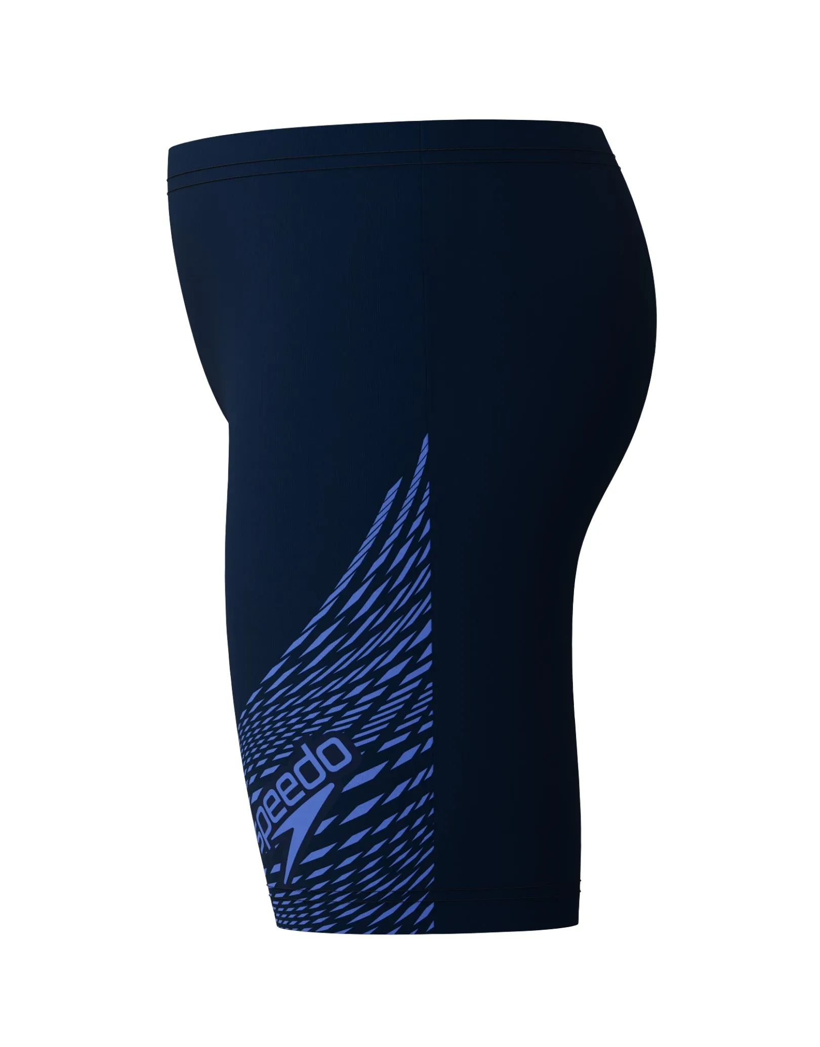 Boys Medley Logo Swim Jammer - Navy/Blue