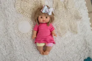 Bright Pink knit dress - RTS
