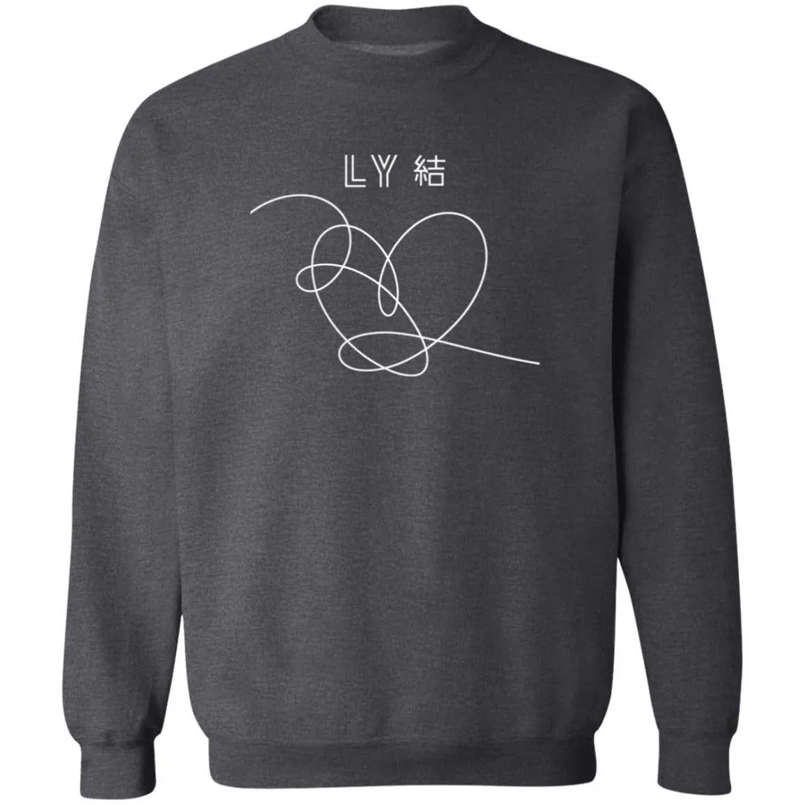 BTS Love yourself Crewneck Pullover Sweatshirt