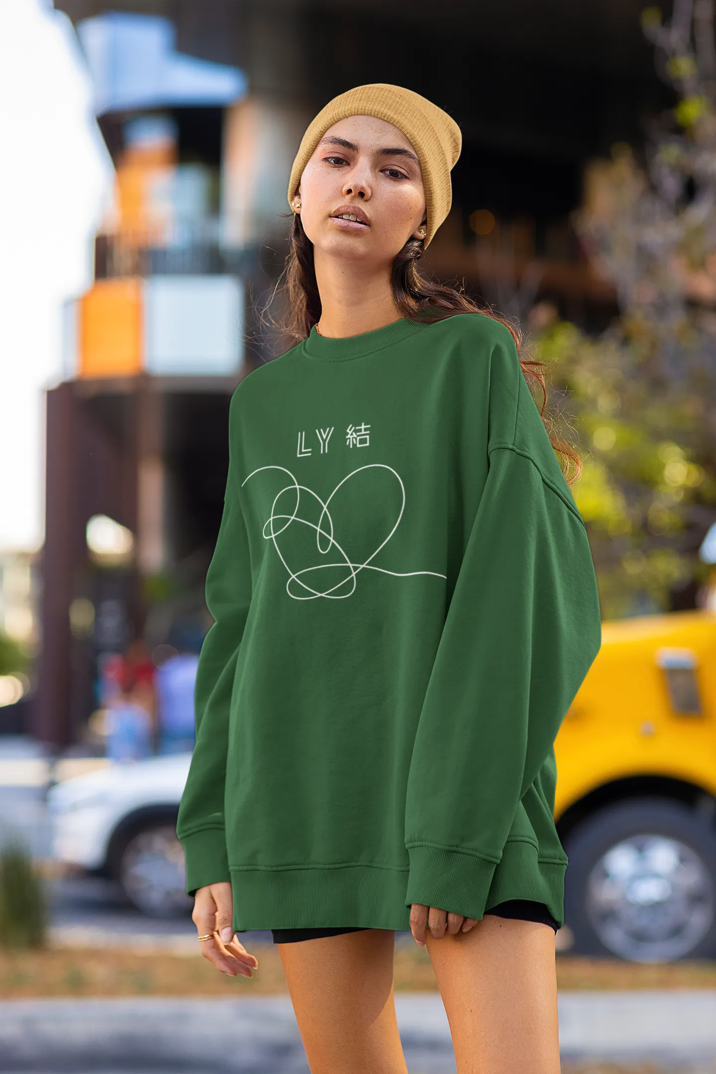 BTS Love yourself Crewneck Pullover Sweatshirt