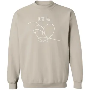 BTS Love yourself Crewneck Pullover Sweatshirt