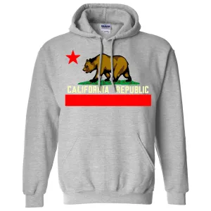 California State Flag Borderless Sweatshirt Hoodie