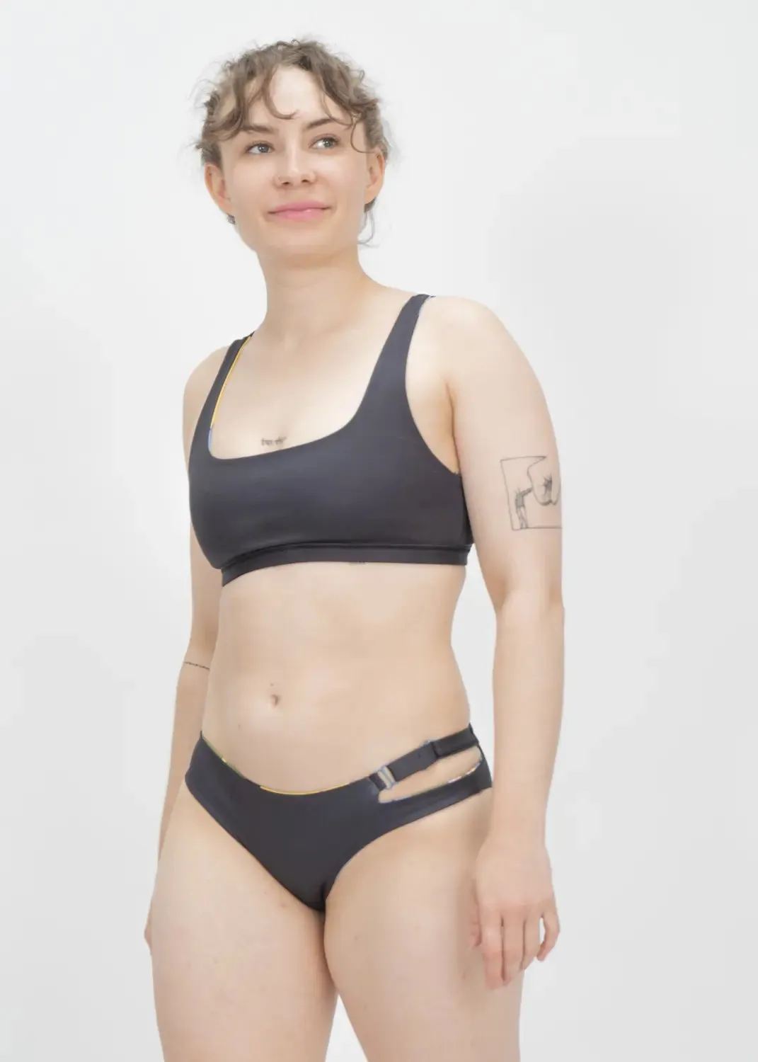 Caparica Bikini Hose mit Pop Blossom Print