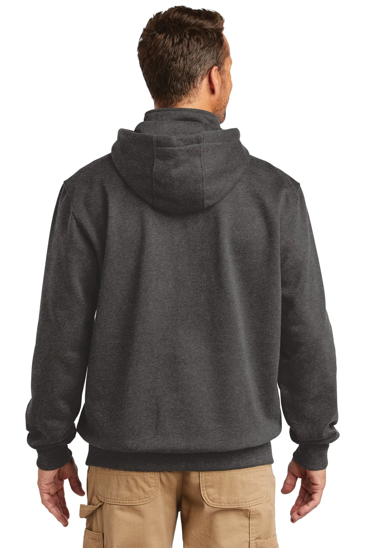 Carhartt® Rain Defender® Paxton Heavyweight Hooded Zip Mock Sweatshirt
