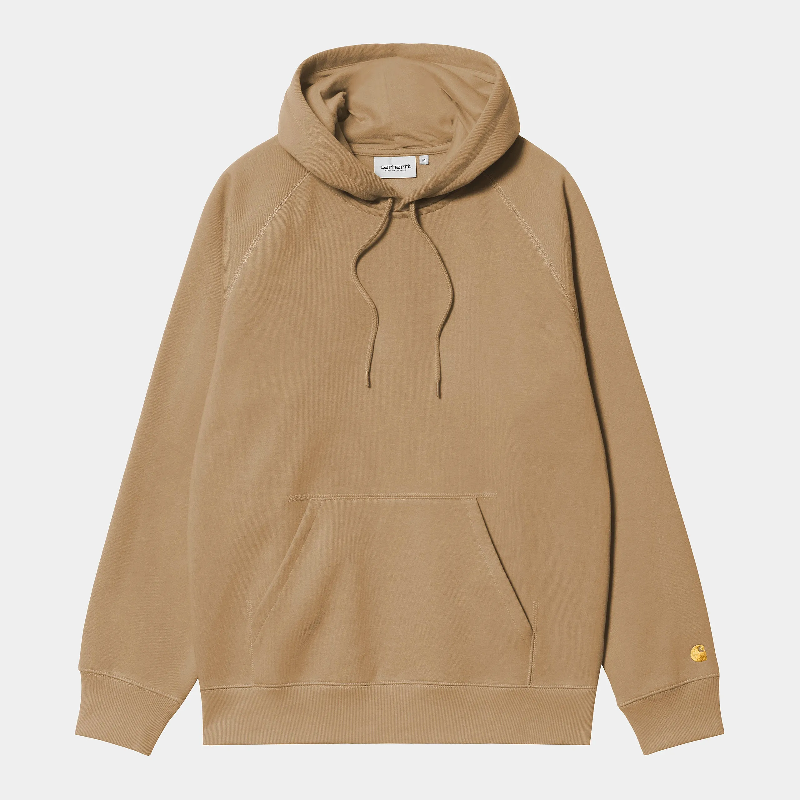 Carhartt WIP Hooded Chase Sweatshirt - Peanut