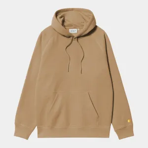 Carhartt WIP Hooded Chase Sweatshirt - Peanut