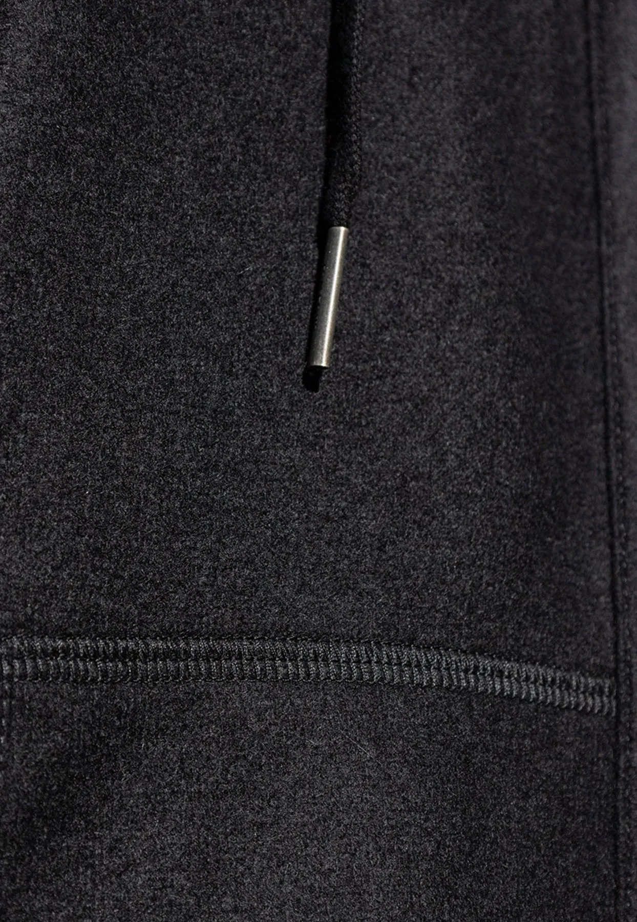 Cashmere Zip-Up Hooded Sweatshirt