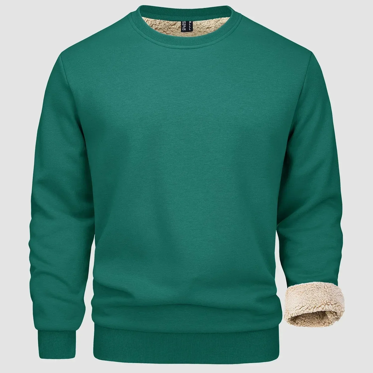 Cassiano - Klassischer Fleece-Pullover für Herren