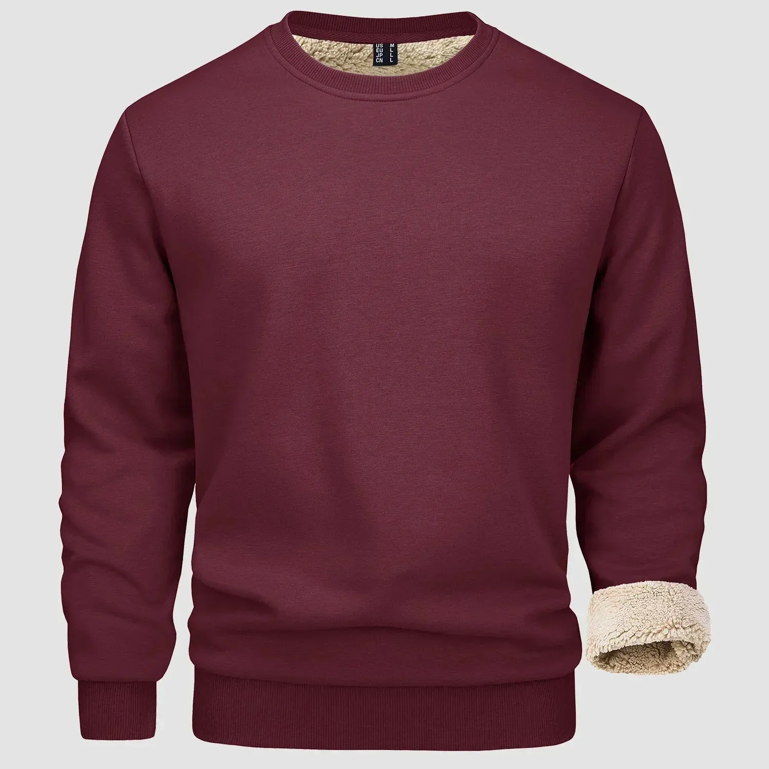 Cassiano - Klassischer Fleece-Pullover für Herren