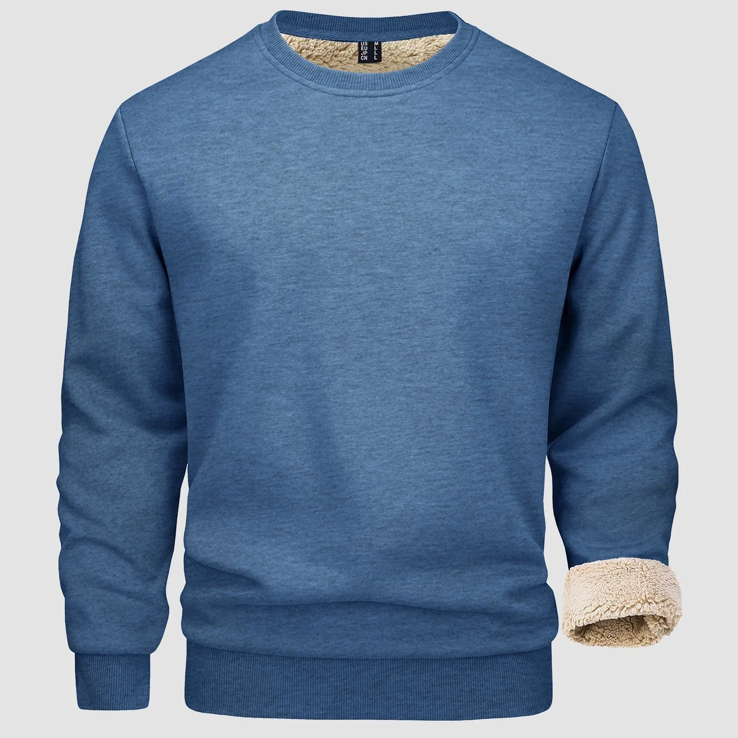 Cassiano - Klassischer Fleece-Pullover für Herren