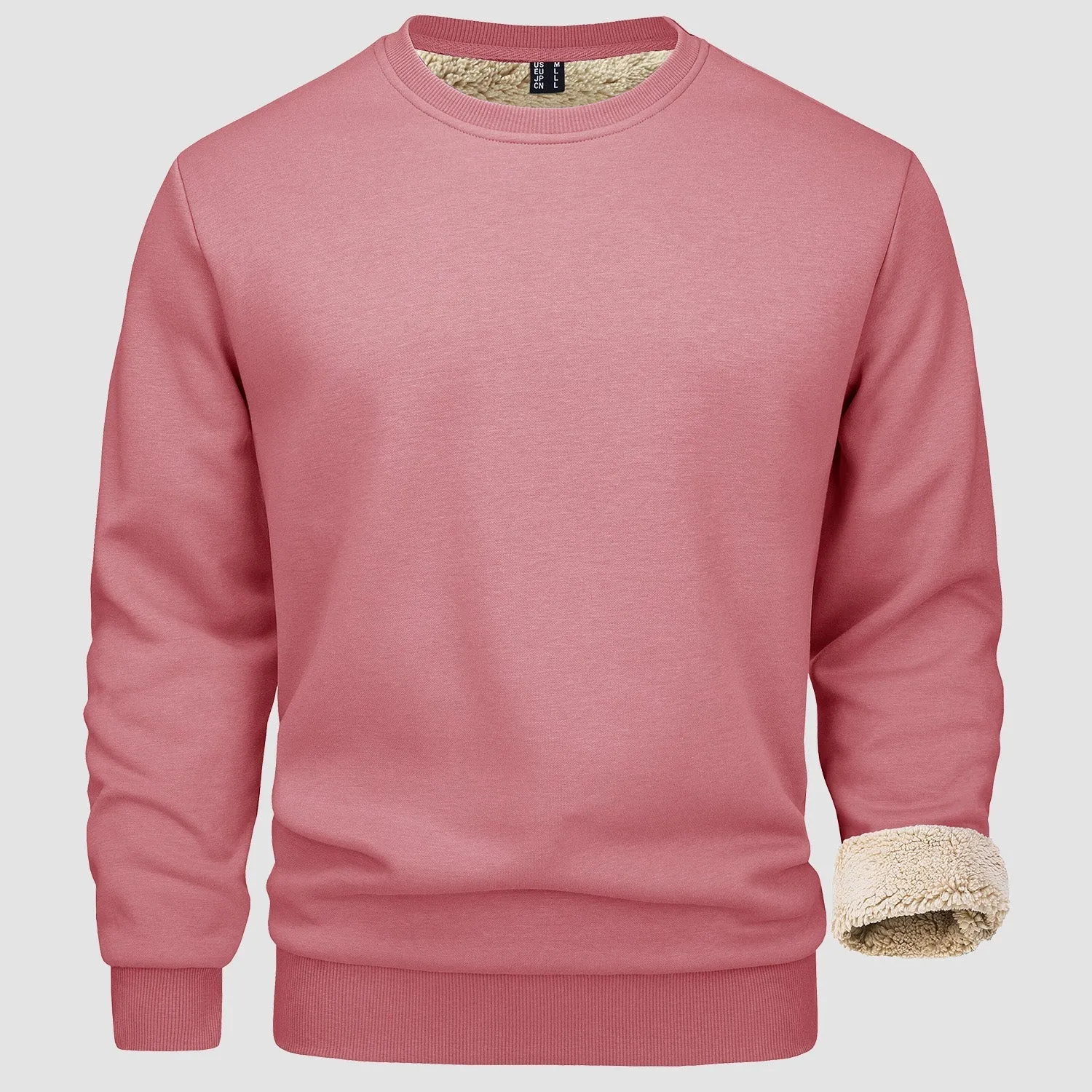 Cassiano - Klassischer Fleece-Pullover für Herren
