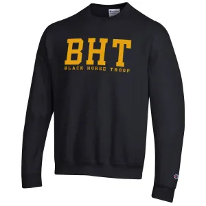Champion Powerblend Black Horse Troop Crew - Black