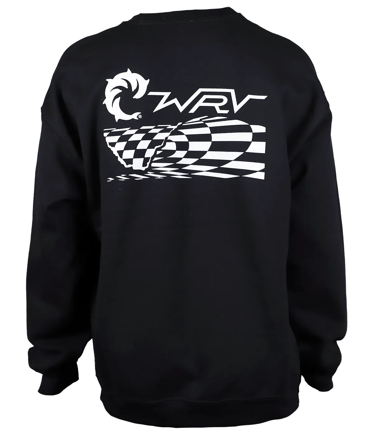 Checker Wave Crew Sweatshirt