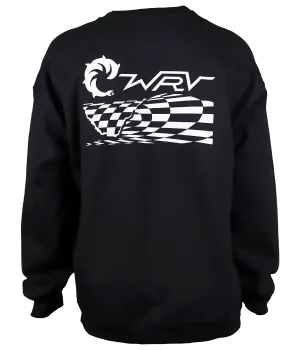 Checker Wave Crew Sweatshirt
