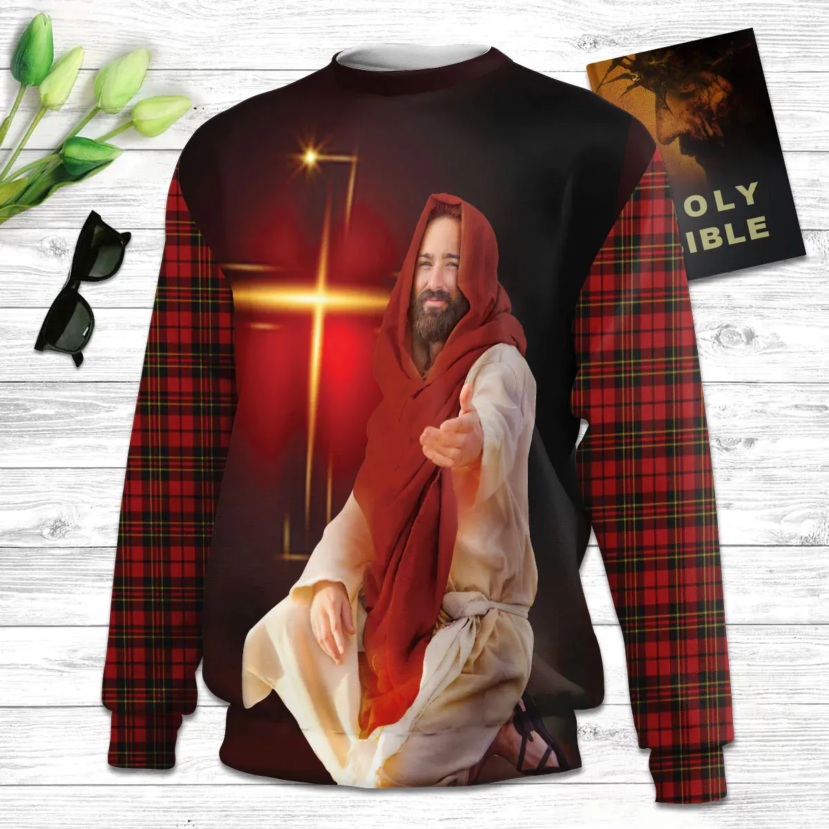 Christianartbag 3D Sweater, God Has An Amazing Plan For Your Life, Unisex Sweater, Christmas Gift.