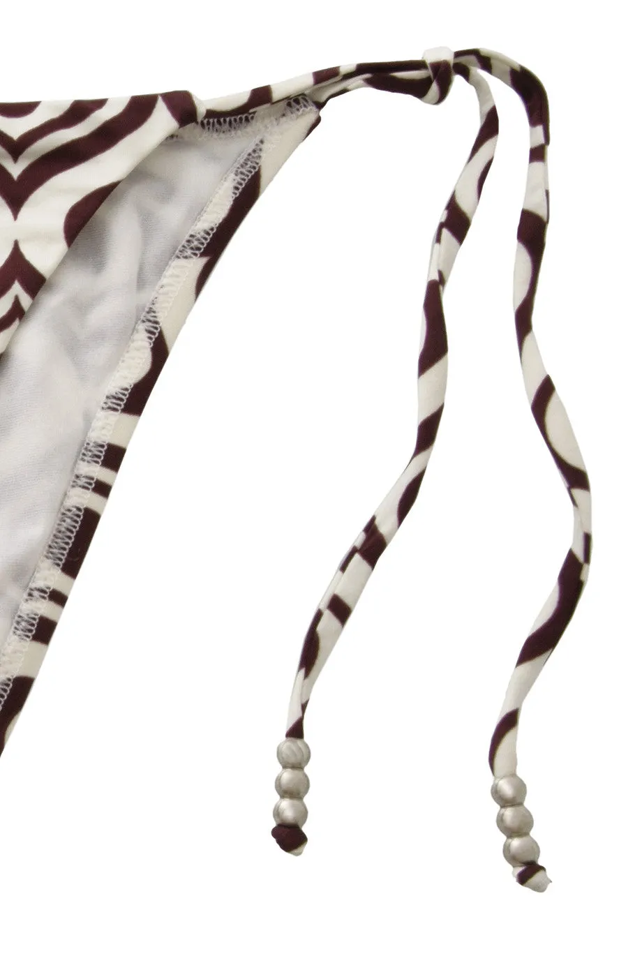 CIGNO Brown Pattern Bikini