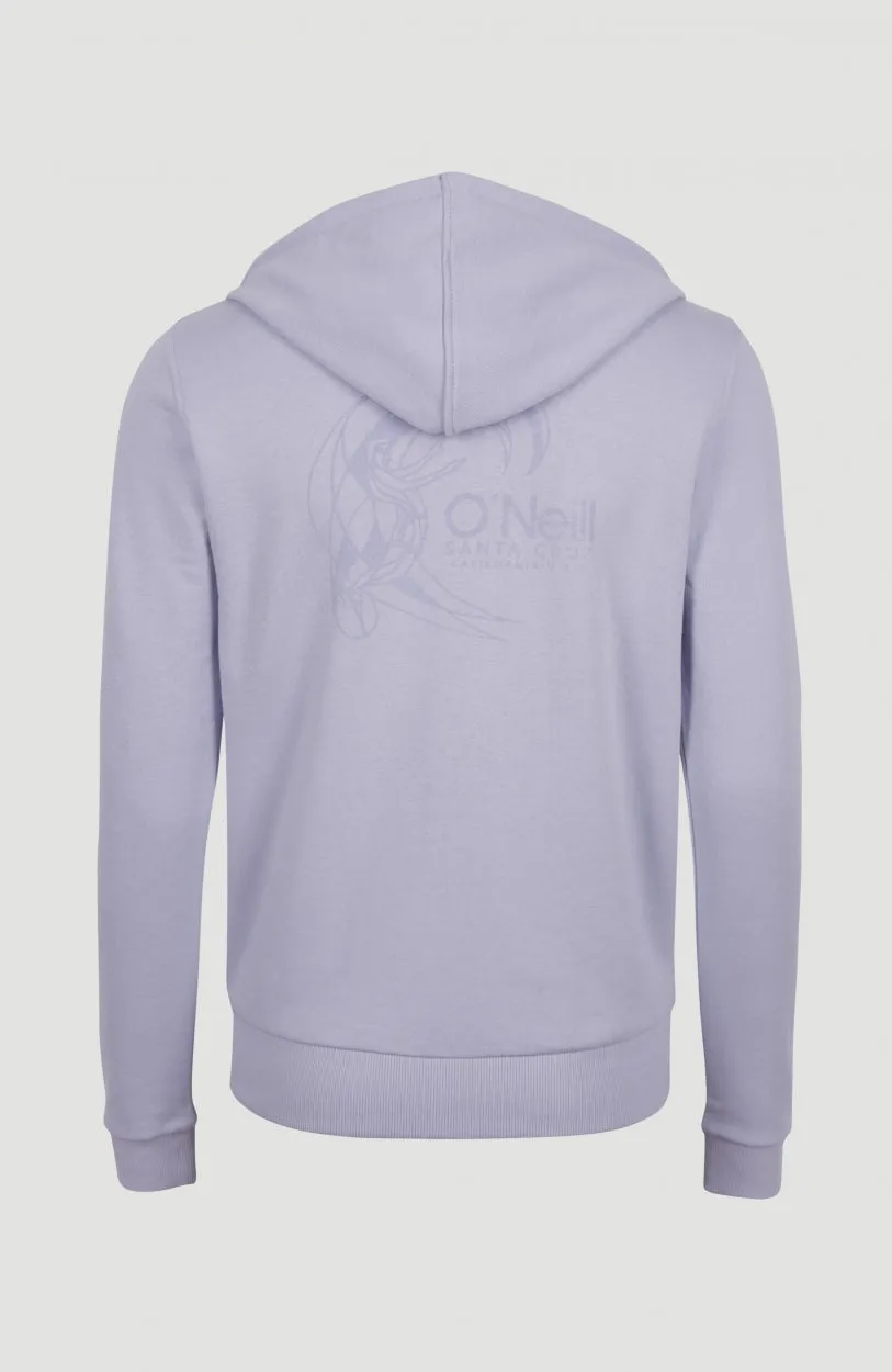 Circle Surfer Hoodie Jacket | Purple Rose