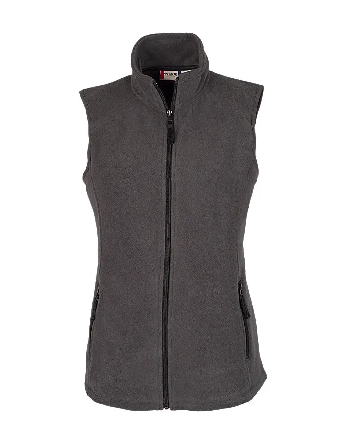 Clique Women's Summit Full Zip Microfleece Vest