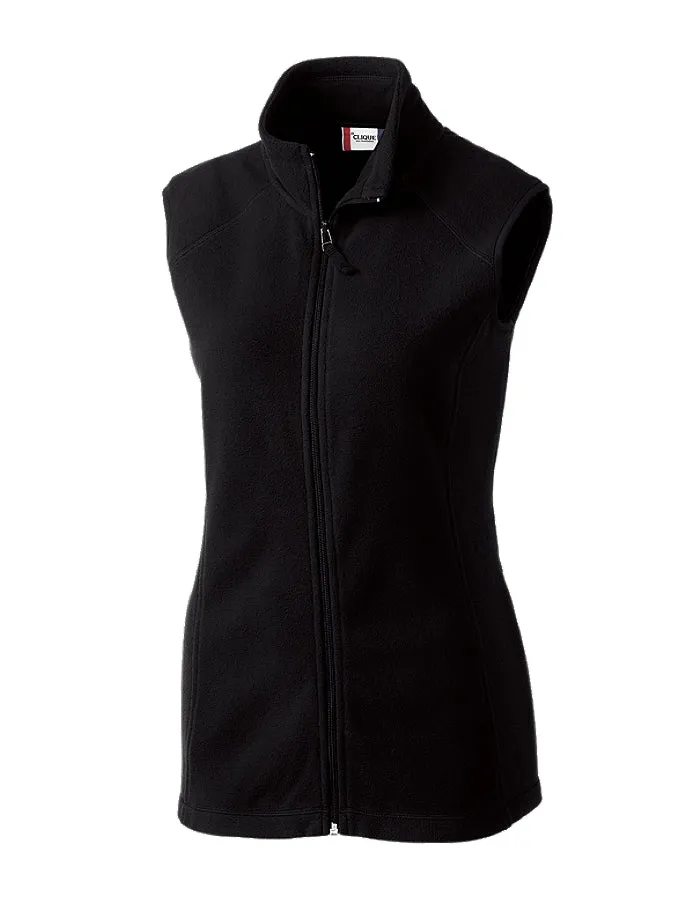 Clique Women's Summit Full Zip Microfleece Vest