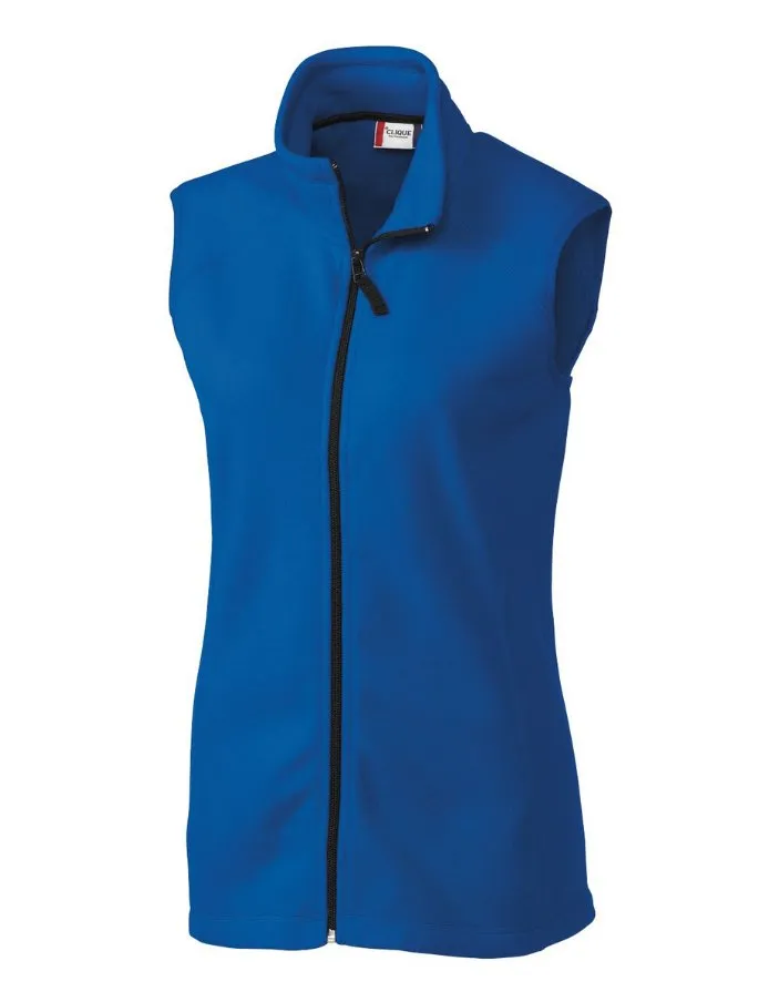 Clique Women's Summit Full Zip Microfleece Vest