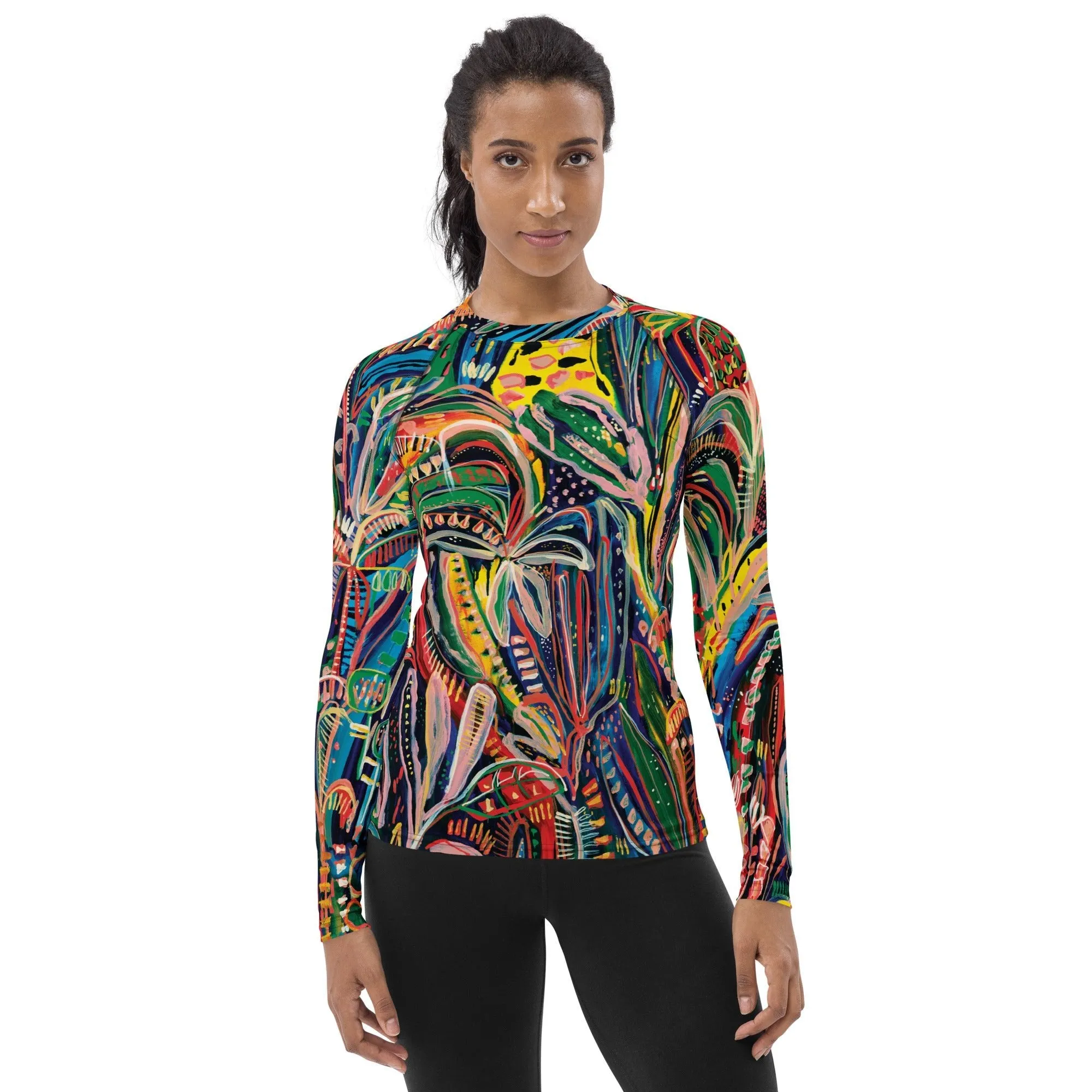 Club Tropicana - Long-sleeve Rashguard women
