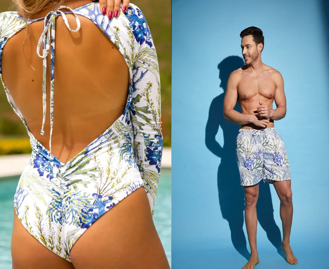 Combo para parejas Vestido de Baño   8104