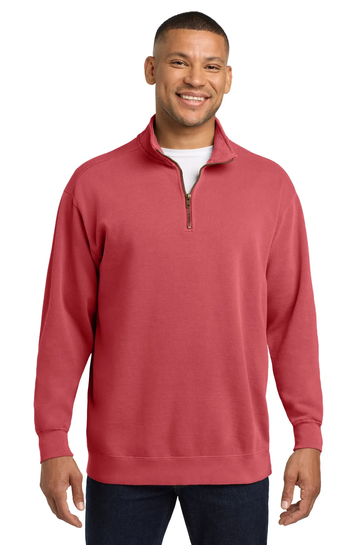 COMFORT COLORS® Ring Spun 1/4-Zip Sweatshirt