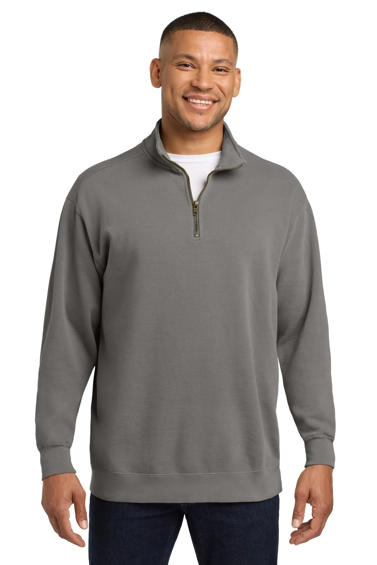 COMFORT COLORS® Ring Spun 1/4-Zip Sweatshirt