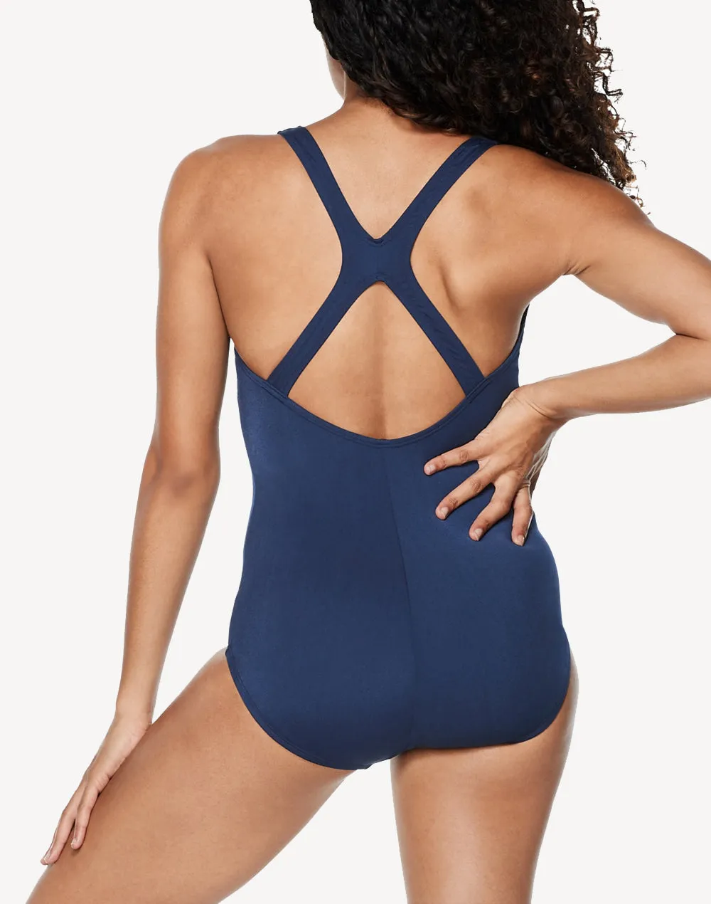 Contemporary Ultraback Polyester One Piece