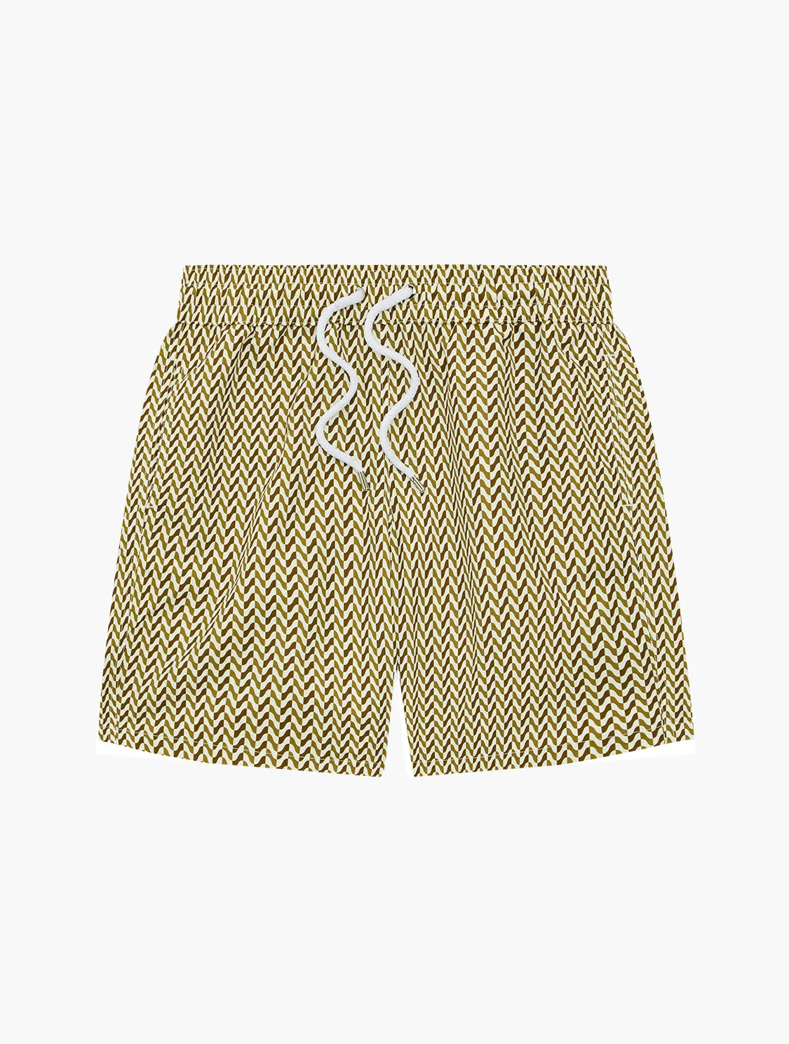 COPACABANA HERRINGBONE BOARD SWIM SHORTS